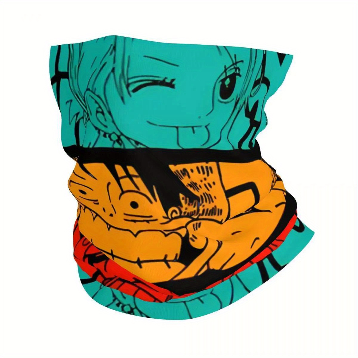 

Stylish Anime-inspired Lightweight Scarf & Headband - Neck Gaiter For Men