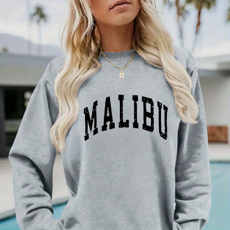 

Malibu Sweatshirt: Relaxed, Comfortable, And Stylish - Perfect For All Seasons