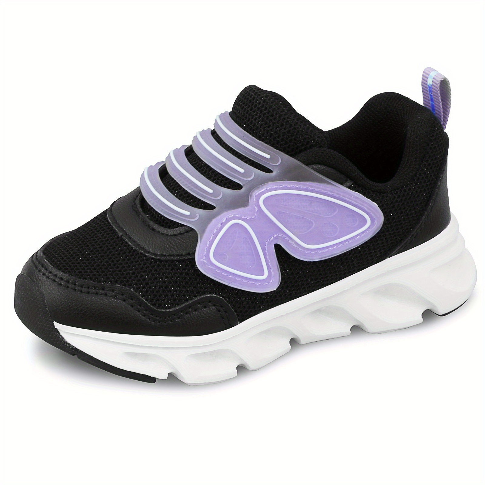 Girls' Breathable Sneakers - Non-Slip, Comfortable Walking & Running Footwear for Youngsters with Cartoon Patterns, Youngsters Sneakers for School
