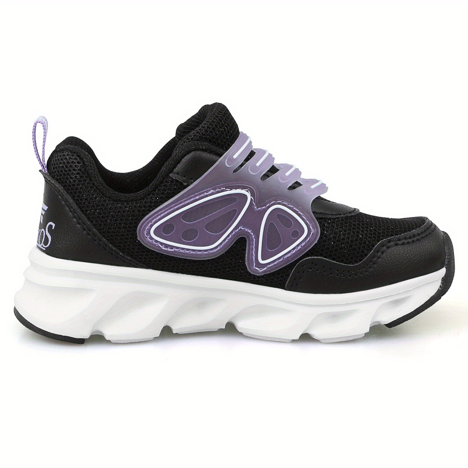 Girls' Breathable Sneakers - Non-Slip, Comfortable Walking & Running Footwear for Youngsters with Cartoon Patterns, Youngsters Sneakers for School