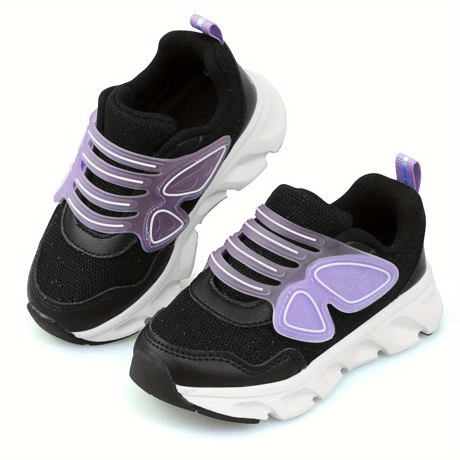 Girls' Breathable Sneakers - Non-Slip, Comfortable Walking & Running Footwear for Youngsters with Cartoon Patterns, Youngsters Sneakers for School