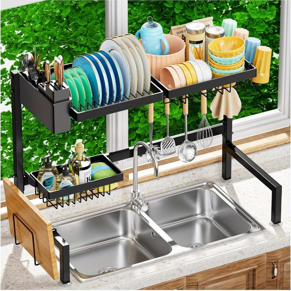 TEMU 2 3 , 2 4 , And 3 6 Dishwasher Racks, Suitable Sinks. It A And Is A Metal Drying For And Use, Saving