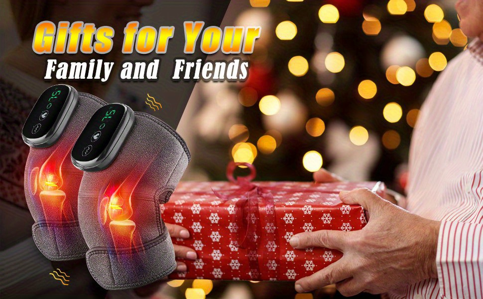 3in 1 kneepad   shoulder knee elbow heating vibration massage heating pad for knee brace with massager cordless knee massager with heat and vibration Product details 2