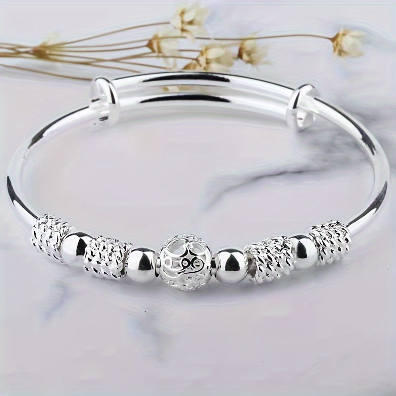 

Women's Titanium Steel Silvery Bracelet Jewelry