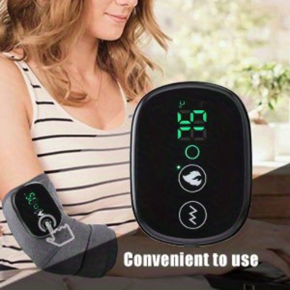 3in 1 kneepad   shoulder knee elbow heating vibration massage heating pad for knee brace with massager cordless knee massager with heat and vibration Product details 5