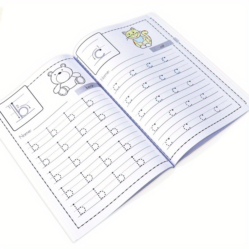 1pc Unique and Engaging Alphabet Activity Book for Children: Easy-to-Follow Exercises that Promote Learning and Play