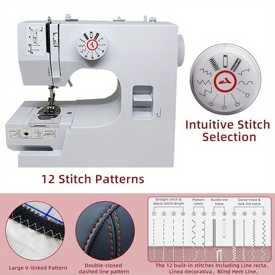 

' - Sewing 12 -in And - Portable And Sewing Foot , Sewing And 42- Sewing Kit