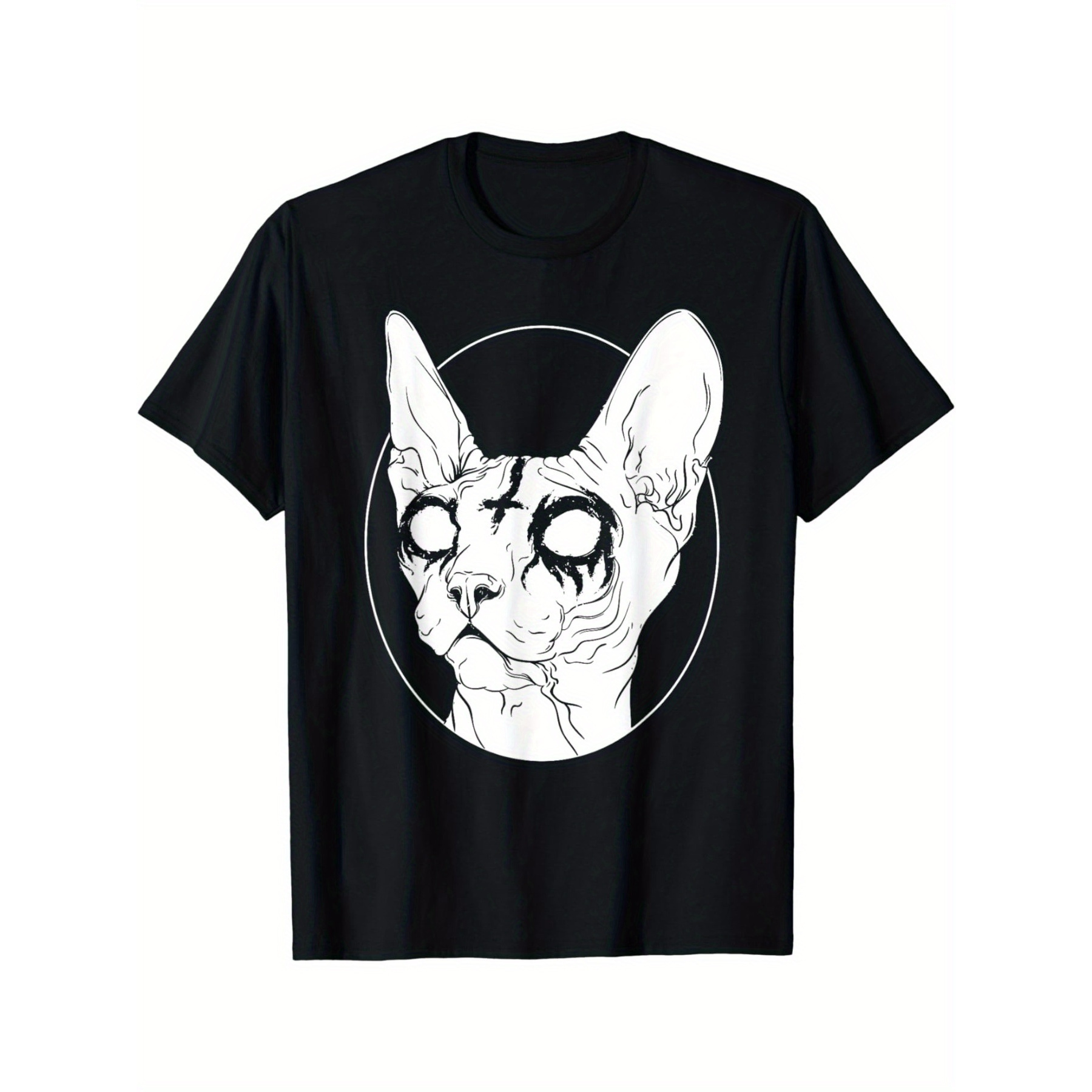 

Black Metal Sphynx Cat I Gothic And T-shirt