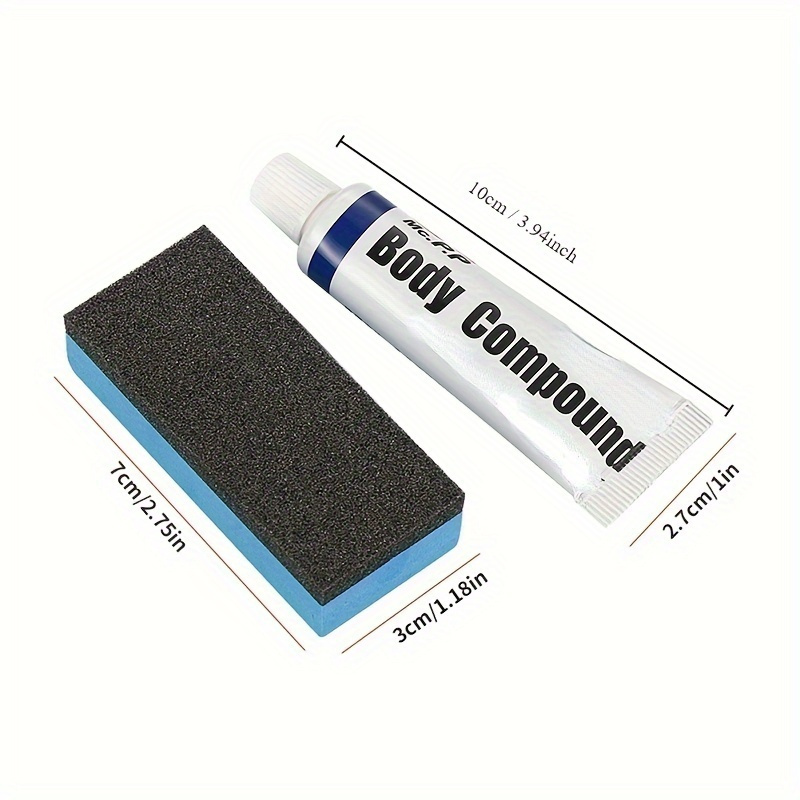 Car Body Compound Paste Set for Scratch Removal and Paint Care, Auto Polishing and Grinding Paste