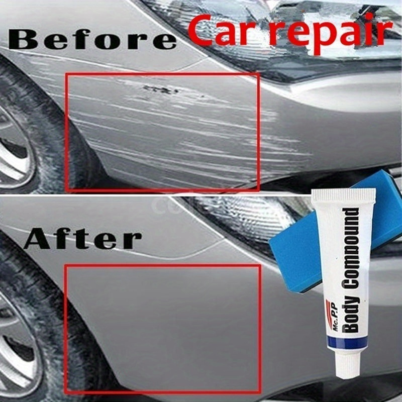Car Body Compound Paste Set for Scratch Removal and Paint Care, Auto Polishing and Grinding Paste
