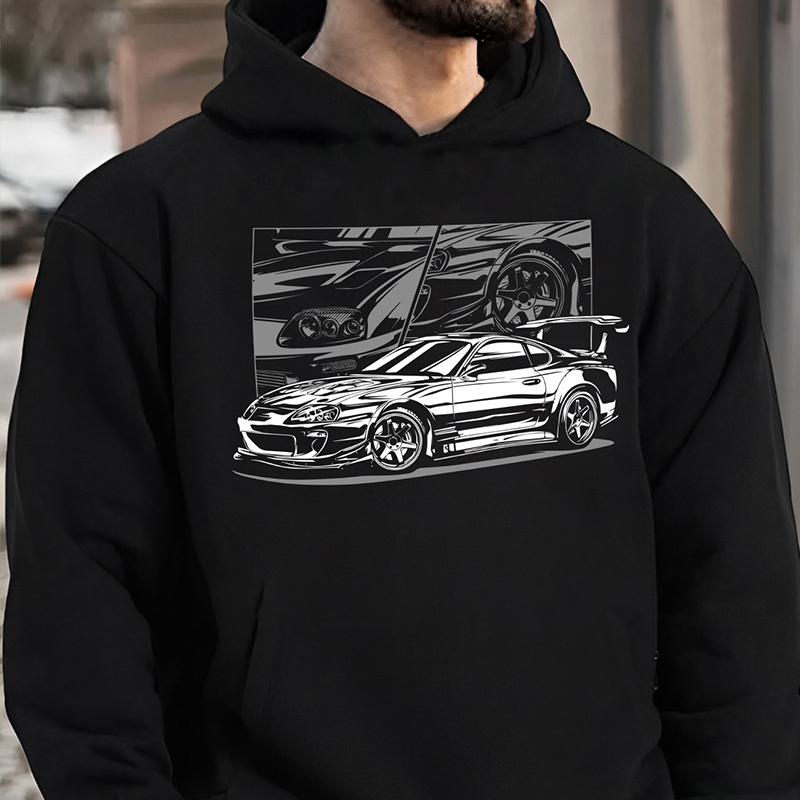 

Car - & Drawstring Pullover , Comfortable , For Fall/