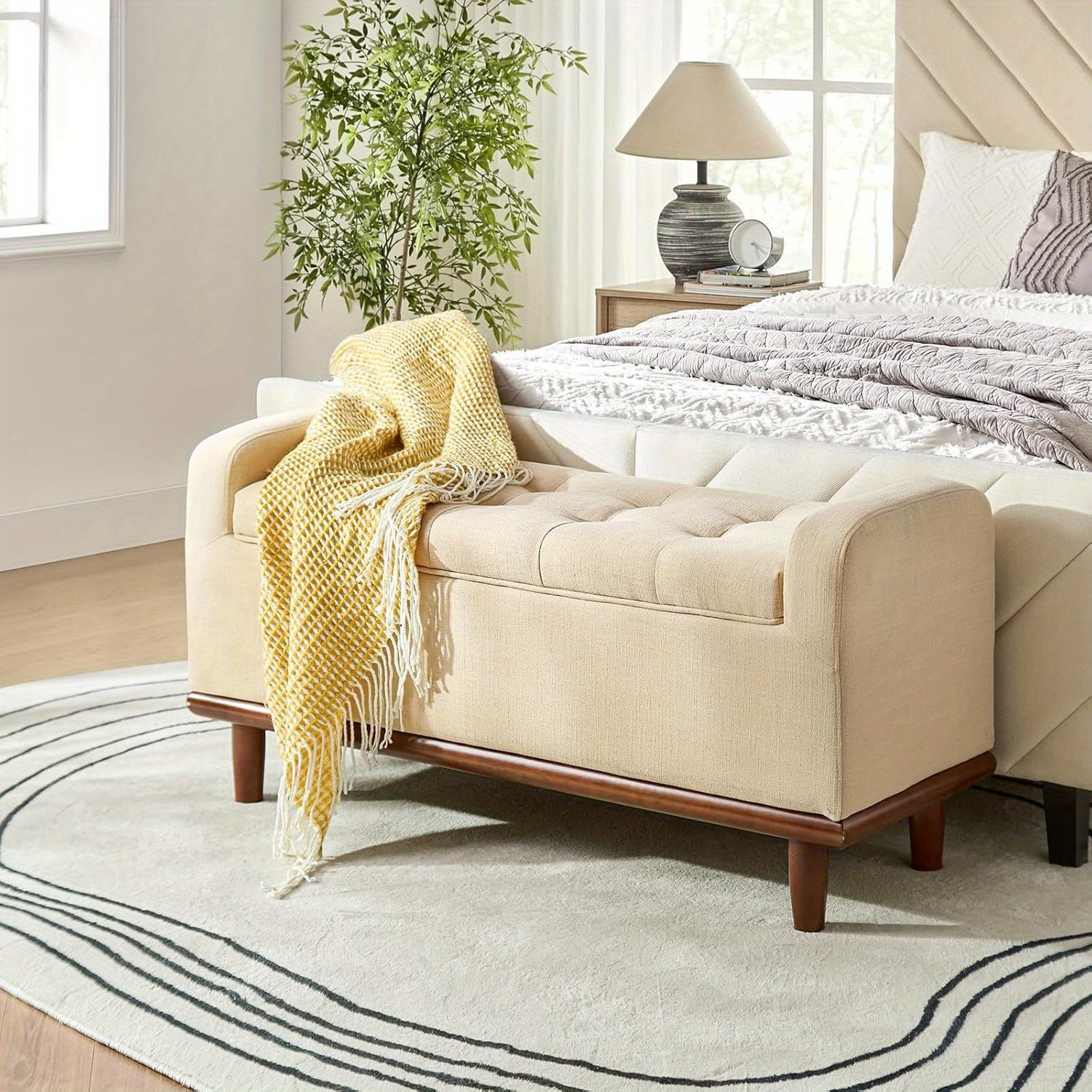 Hallway Long Tufted Bench Hallway Bench Seat Long Narrow