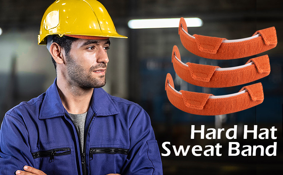 6pcs hard hat sweatband cotton washable hard hat self Temu