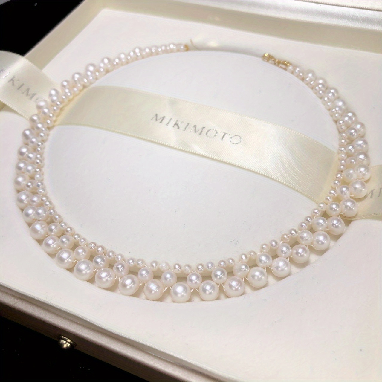 elegant   layered necklace french     weddings birthdays valentines day gift box included details 1