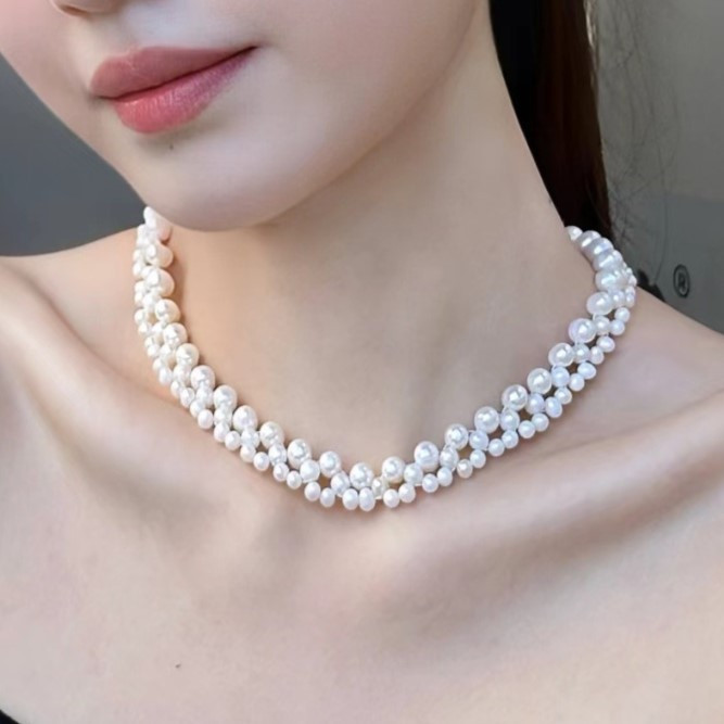 elegant   layered necklace french     weddings birthdays valentines day gift box included details 5