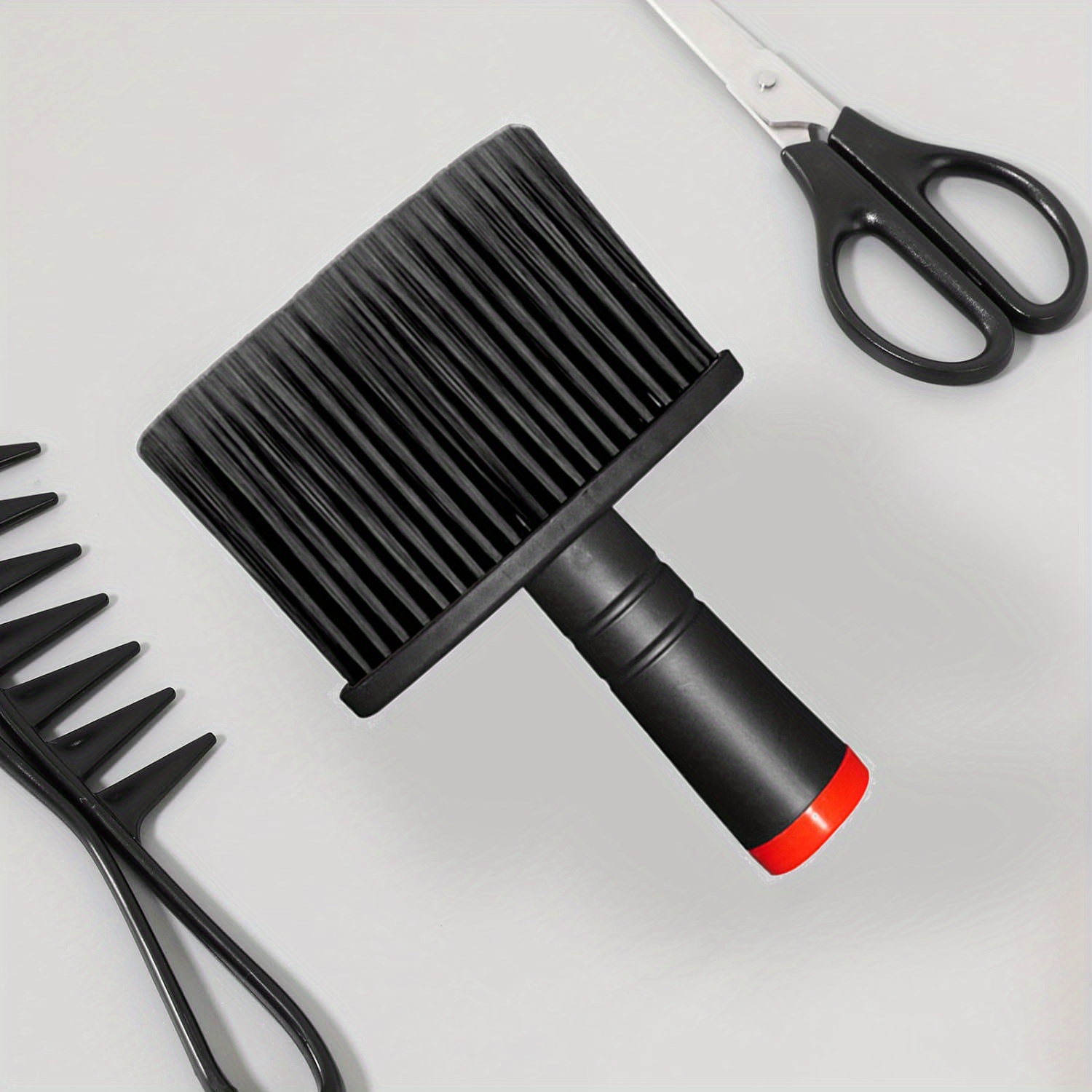 

Neck Duster Brush For Haircuts - Gentle Nylon Bristles, Ideal For Barbers & , Removal &