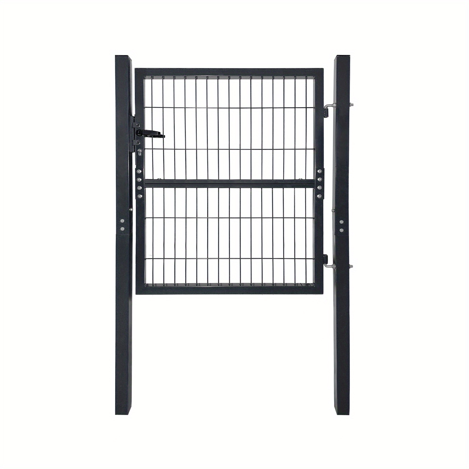 Garden Door, Garden Gate, Yard Gate, Fence Double Gate With Lock Door, Gate Fence Door, Garden Fence