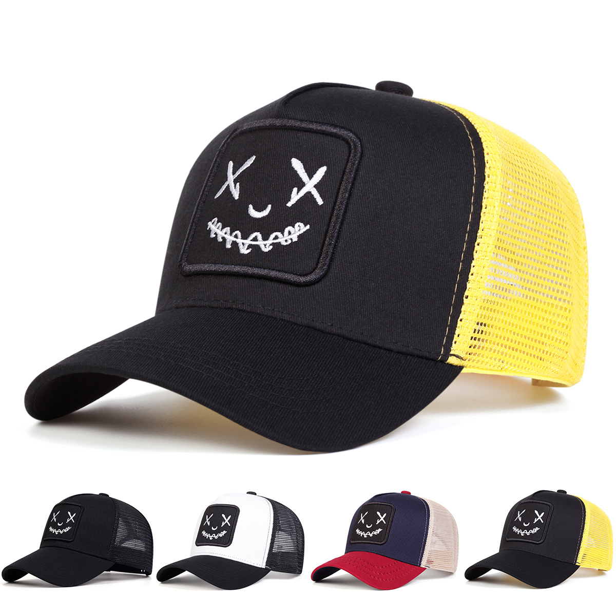 

1pc Men's Xx Embroidered Baseball Cap, Outdoor Sport Adjustable Sunscreen Leisure Hat For Spring Summer Travel