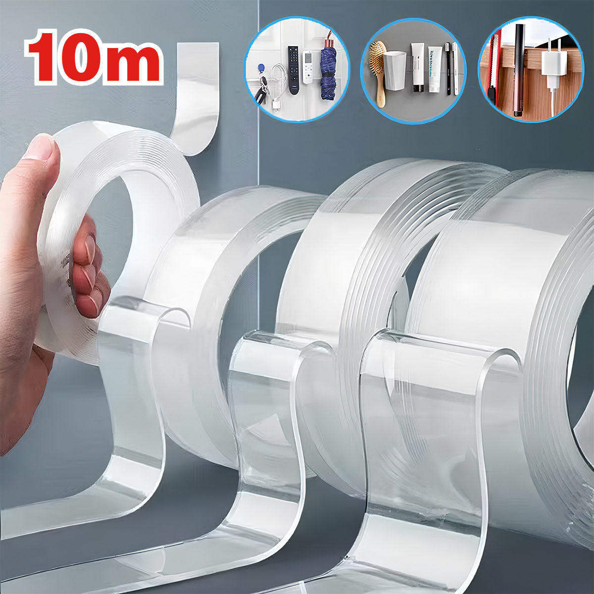 32 8ft   strong double sided   tape waterproof heavy duty for home   sticks to plastic fabric   metal   red caulk marker applicator tool