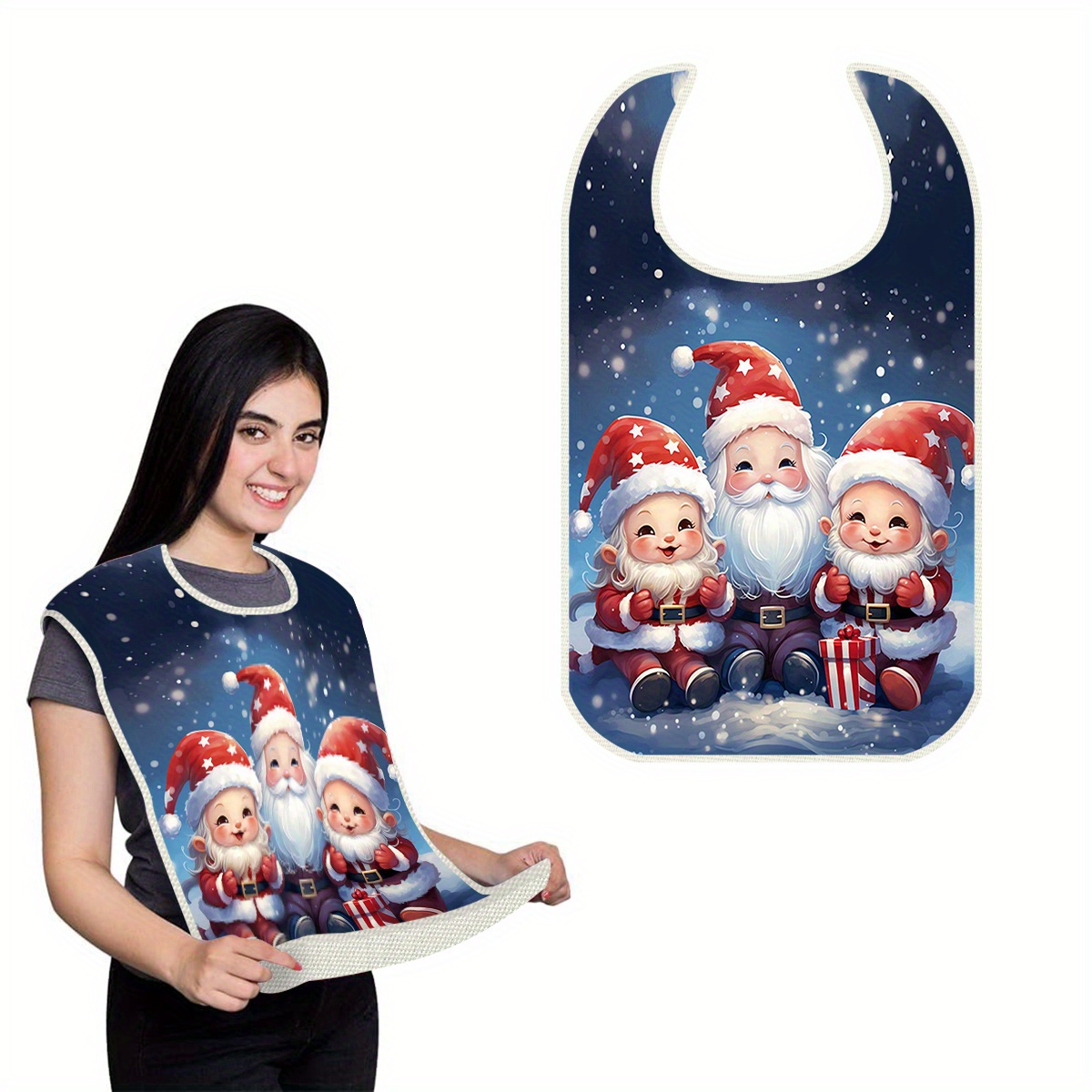open 1pc 2pcs christmas elements bibs drool cloth Temu Ireland