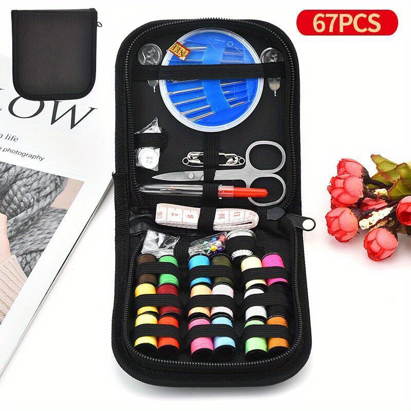 TEMU 10/67/97/99/112/128-piece Sewing Kit Diy Sewing Kit Home Sewing Kit Outdoor Emergency Sewing Kit