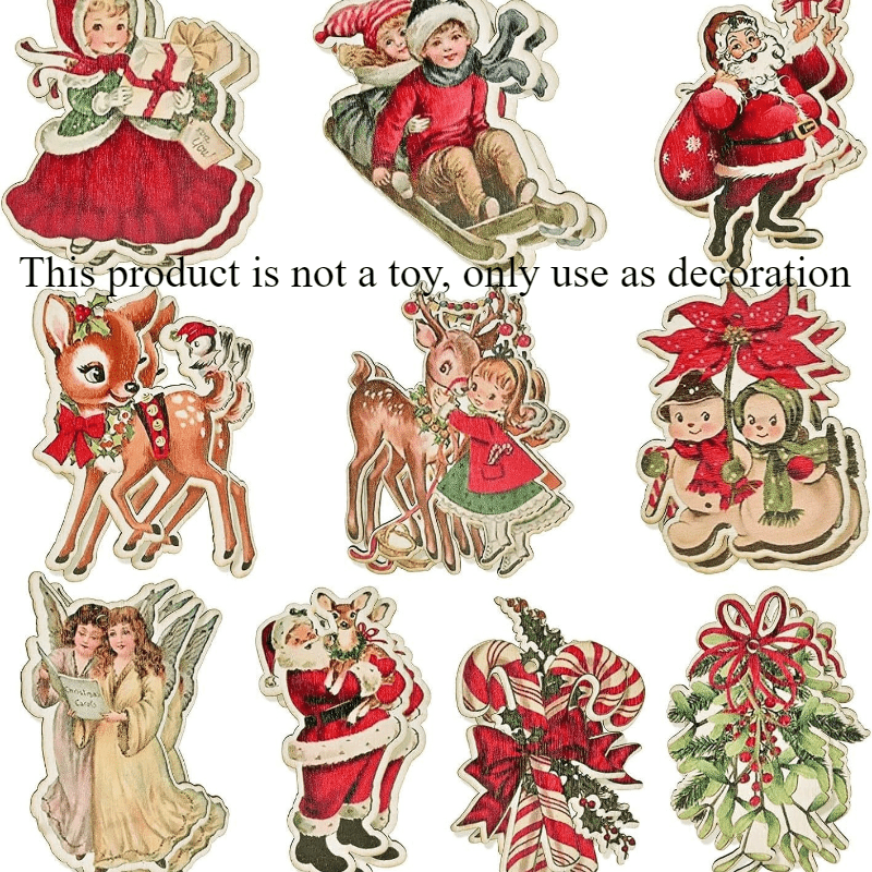 vintage christmas ornaments sold on Temu United States