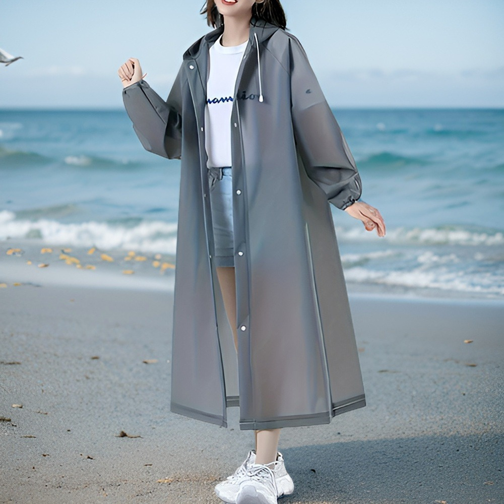 damen ganzkörper regenmantel winddicht wasserdicht Temu Germany - Main Image