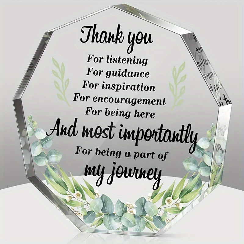 

Set Of 2, Fresh Thank You Gifts For Women - Ideal Coworker, Friend, Teacher And Nurse Keepsake To Inspiration And Appreciation