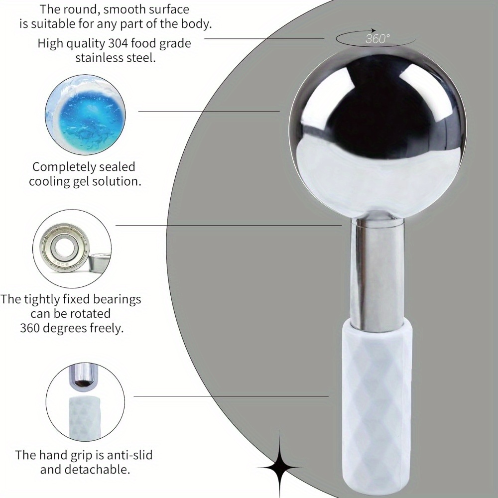 Facial Massage Ice Roller Set 2