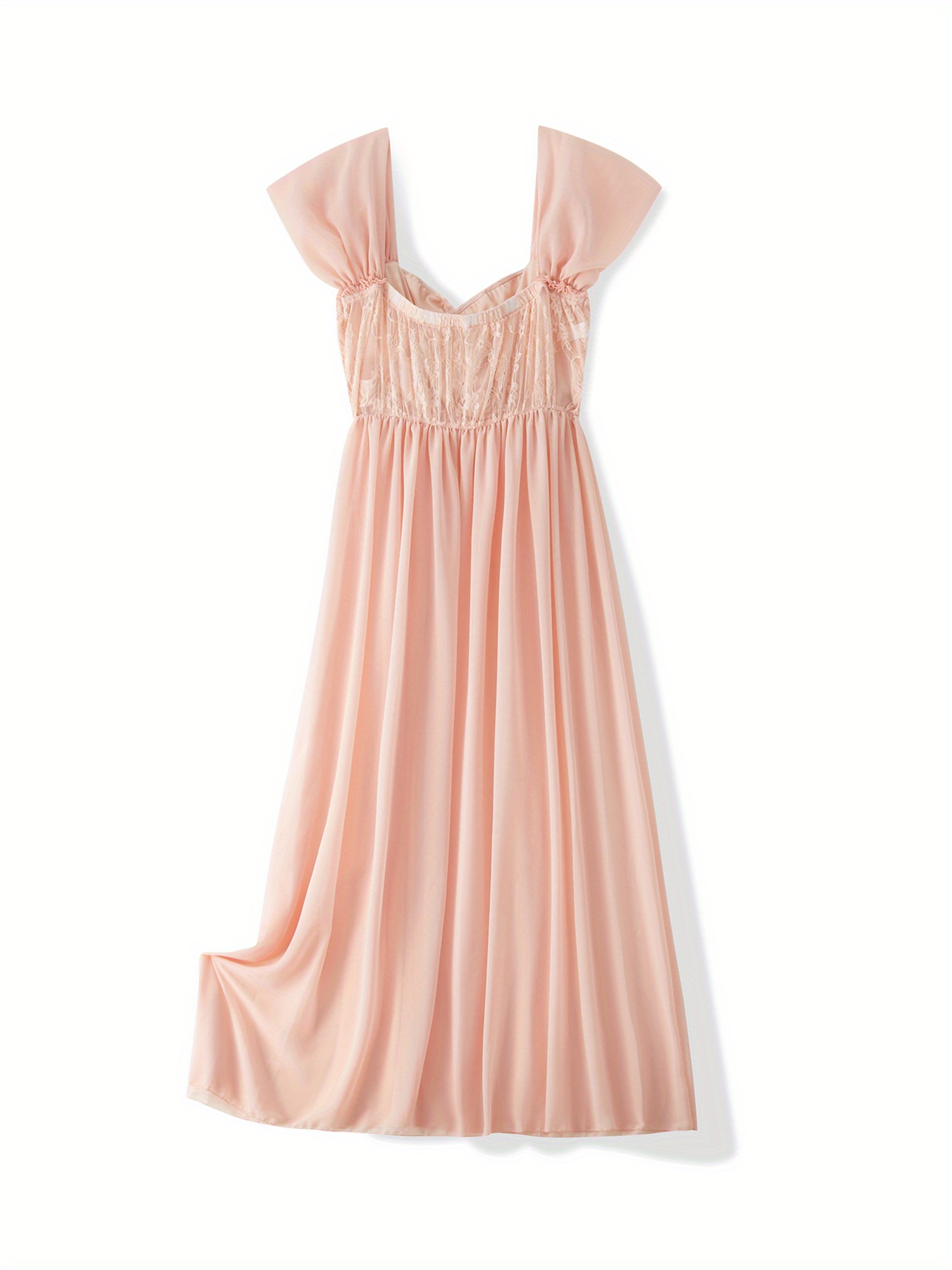 maternity dress photography solid color shoulder chiffon - Temu