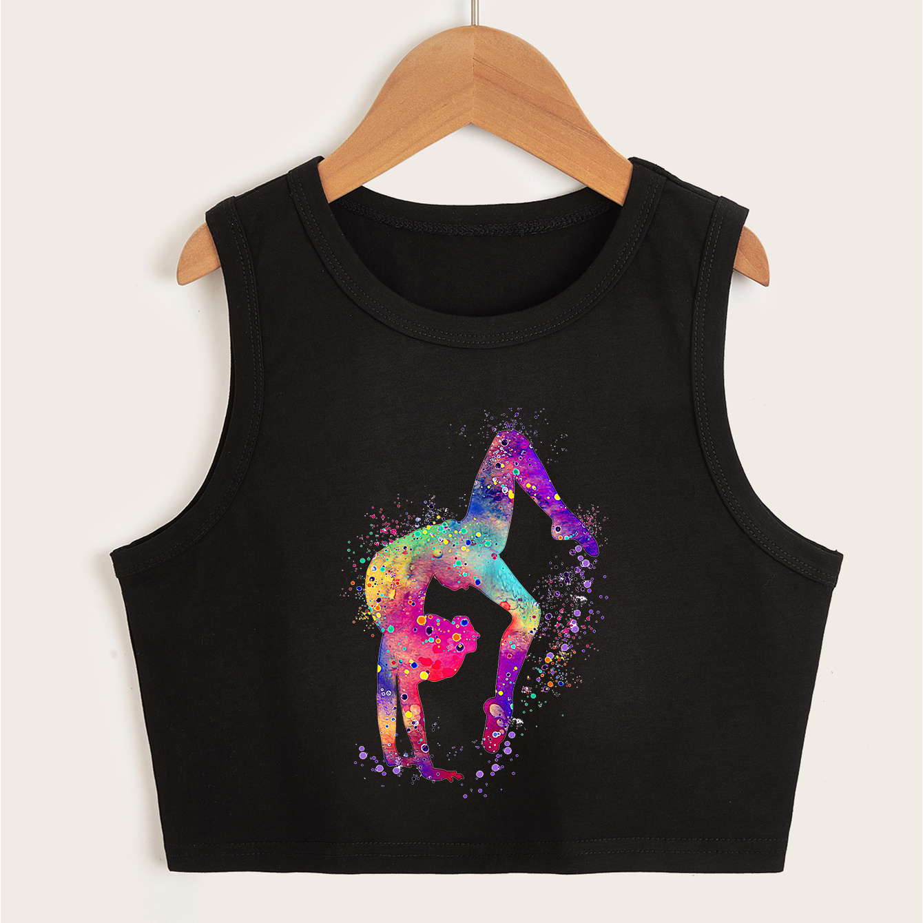 

' Gymnastics Sleeveless Tank Top - Polyester , , - For &