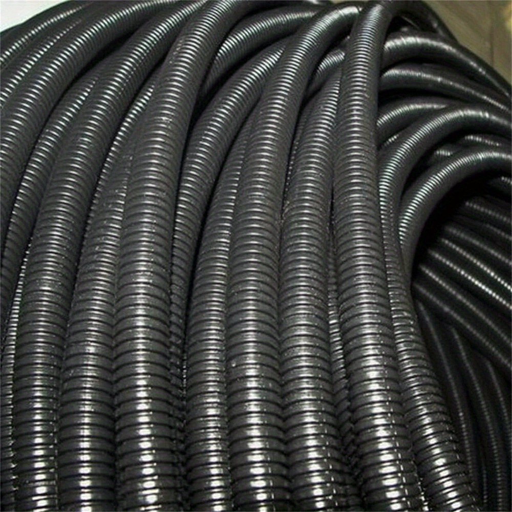 MOCNT Split Loom Tubing – 21mm X 5m, Polyethylene Wire Conduit, Corrugated Flexible Cable Sleeve For Auto/Home/Office