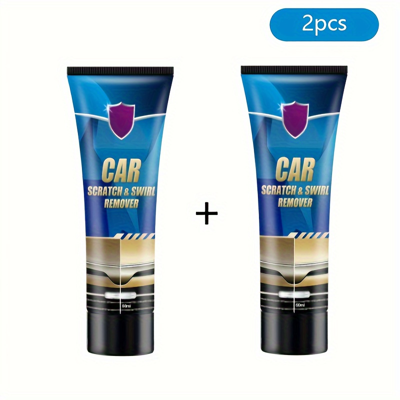 TEMU 2pcs Car Scratch Repair Paste Car Maintenance Renovation Paint Scratch Scratch Polishing Paint Repair Paste 120ml