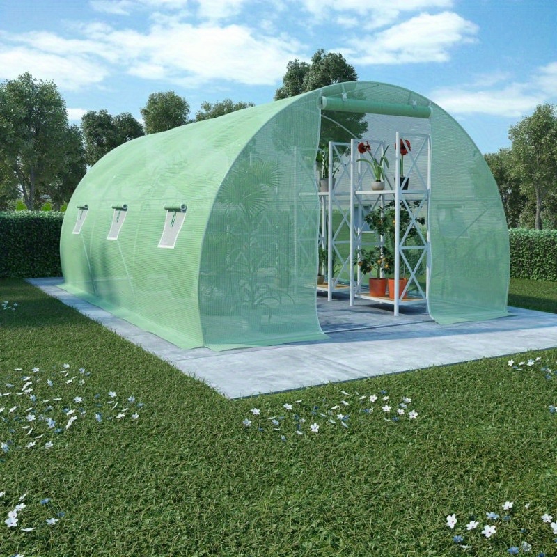 

A Must-have For Growing Plants In Winter - Greenhouse 13.5 M2 450x300x200 Cm