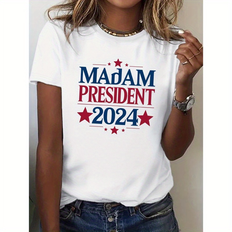 

Madam President Cotton Women's T-shirt With Comfortable Fit