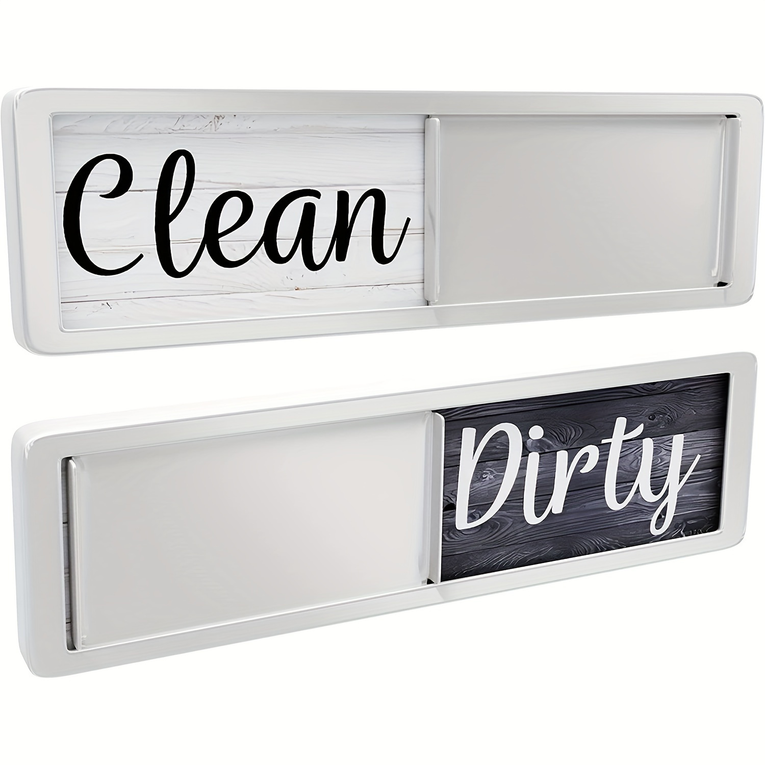 

1pc Dishwasher Magnet Indicator - "clean/dirty" Sliding Bar Design - , Easy-to-read For Organization & Time-saving