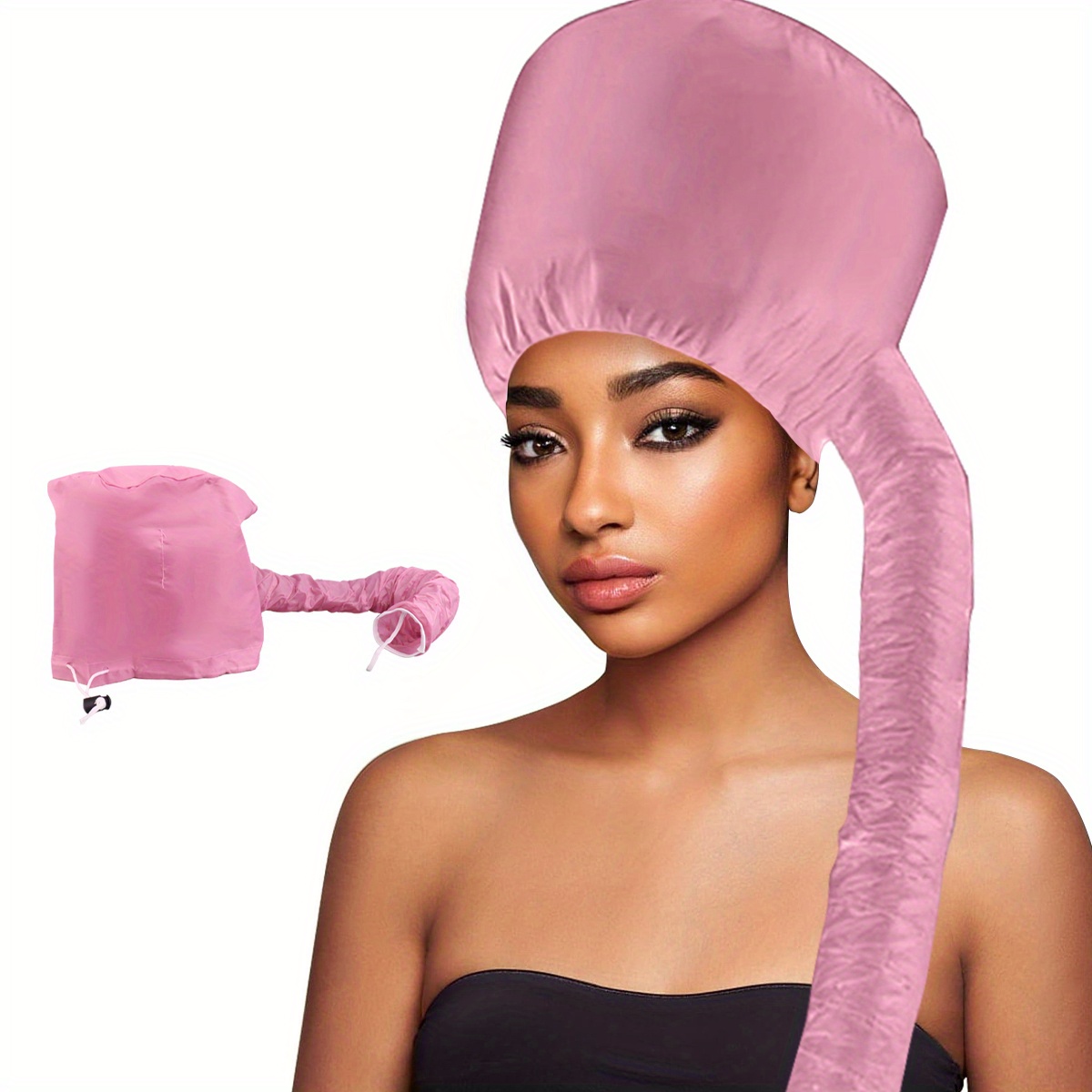 

Woven Polyester Bonnet Hair Dryer Attachment - Flexible Hose For Hands-free Drying, Fits All Hair Dryers, Unscented, Ideal For Normal, Wavy-textured Hair - Speedy, Even Drying Without Damage