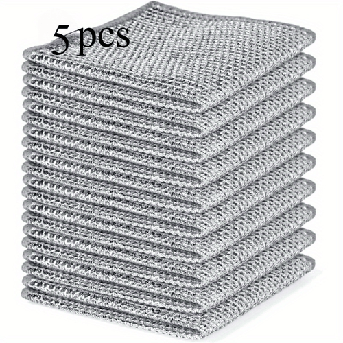 Non-Scratch Steel Wire Dishwashing Scrubber Heavy-Duty for Utensils & Kitchen Cleaning Reusable & Durable Cleaning Scrubber for Dishes, Sink & Countertops Pack of 20 Non-Scratch Steel Wire Dishwashing Scrubber Heavy-Duty for Utensils & Kitchen Cleaning Reusable & Durable Cleaning Scrubber for Dishes, Sink & Countertops Pack of 20