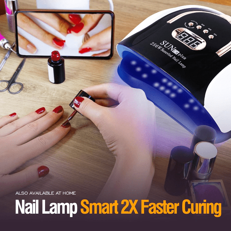 

Nail Lamp Led Lamp 57 Lamp Beads, 10s Fast Drying Curing Lamp, Intelligent Induction Red Light Does Not Black Hand For Nail Gel Nail Polish Nail Art Nail Salon Tools