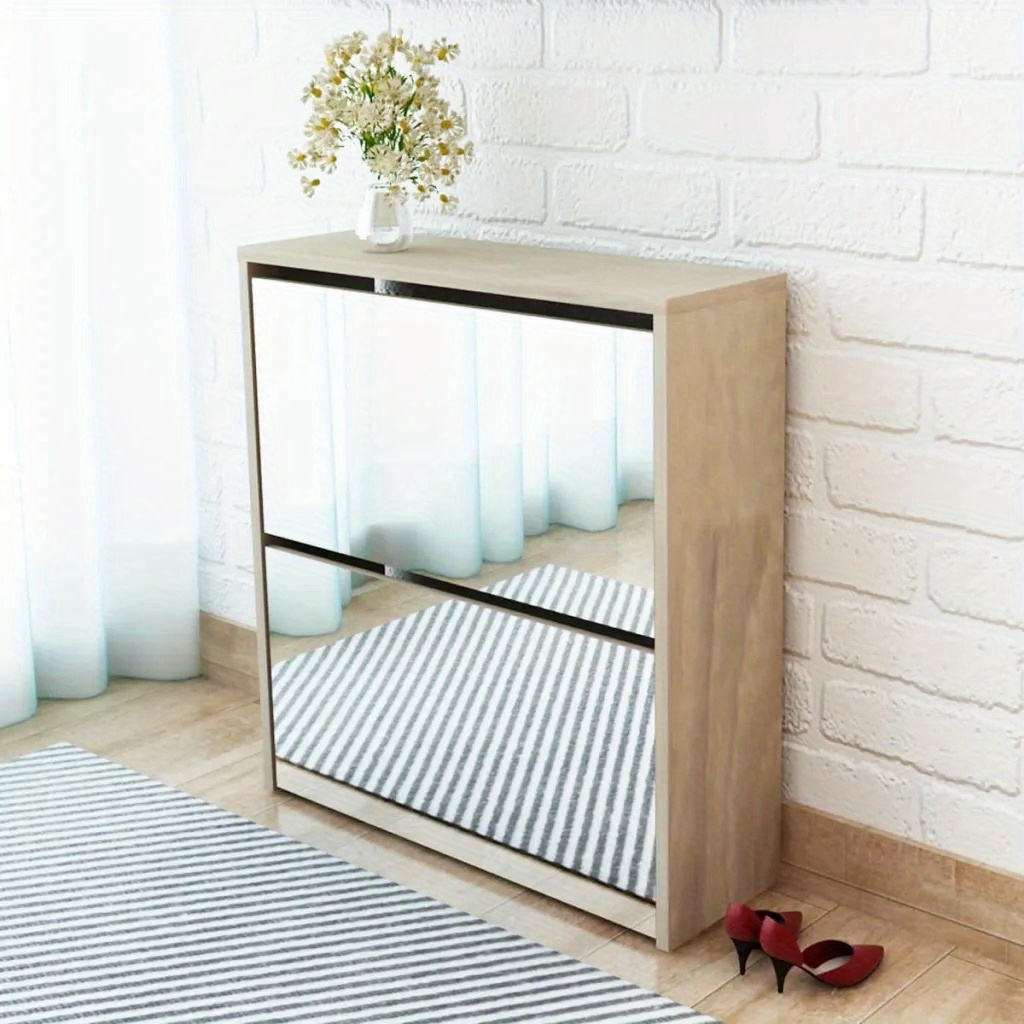 Meuble à chaussures avec miroir