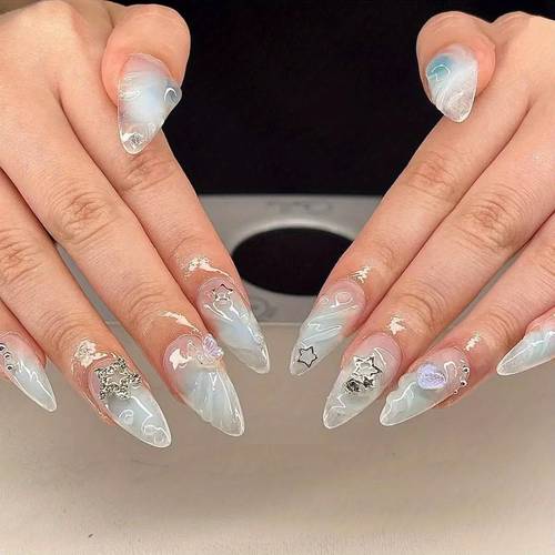 96 sweet nail reusable nail for women