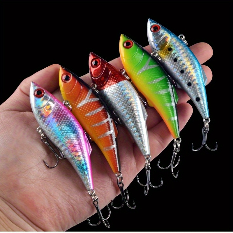 

5-piece Bait Lipless Crank Bait Fishing Bait - Variety Of Bionic Baits - Ideal For Freshwater And Saltwater Fishing