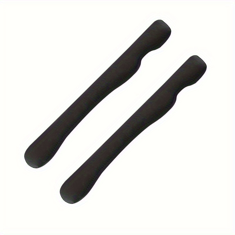 2pcs/set Car Seat Strips Faux Leather Seam Soft Filler Side Leak-proof Filling Plug Spacer, Auto Interior Additions Decorations