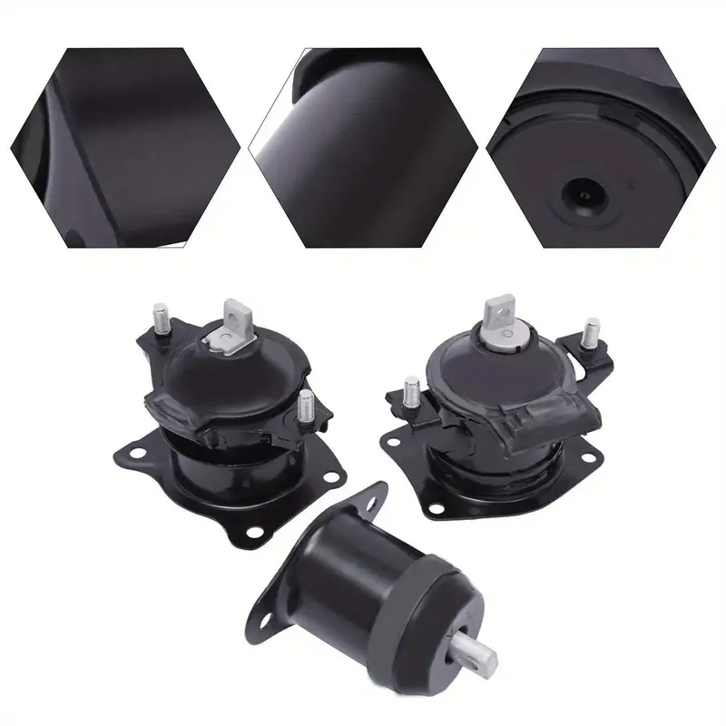 MOCA 6-Piece Engine & Transmission Mount Kit For 2003-2007 Honda Accord V6 3.0L Auto