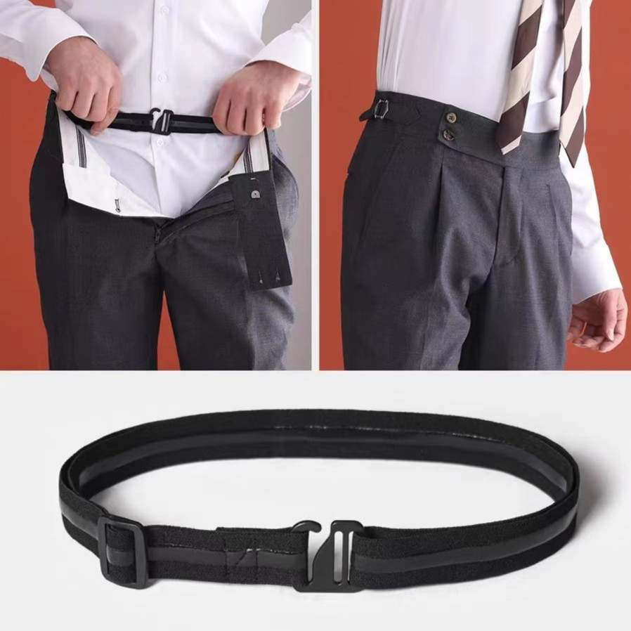 

Men's Shirt Anti-slip Anti-with Shirt Fixing Band Top Invisible Strap Belt Corset