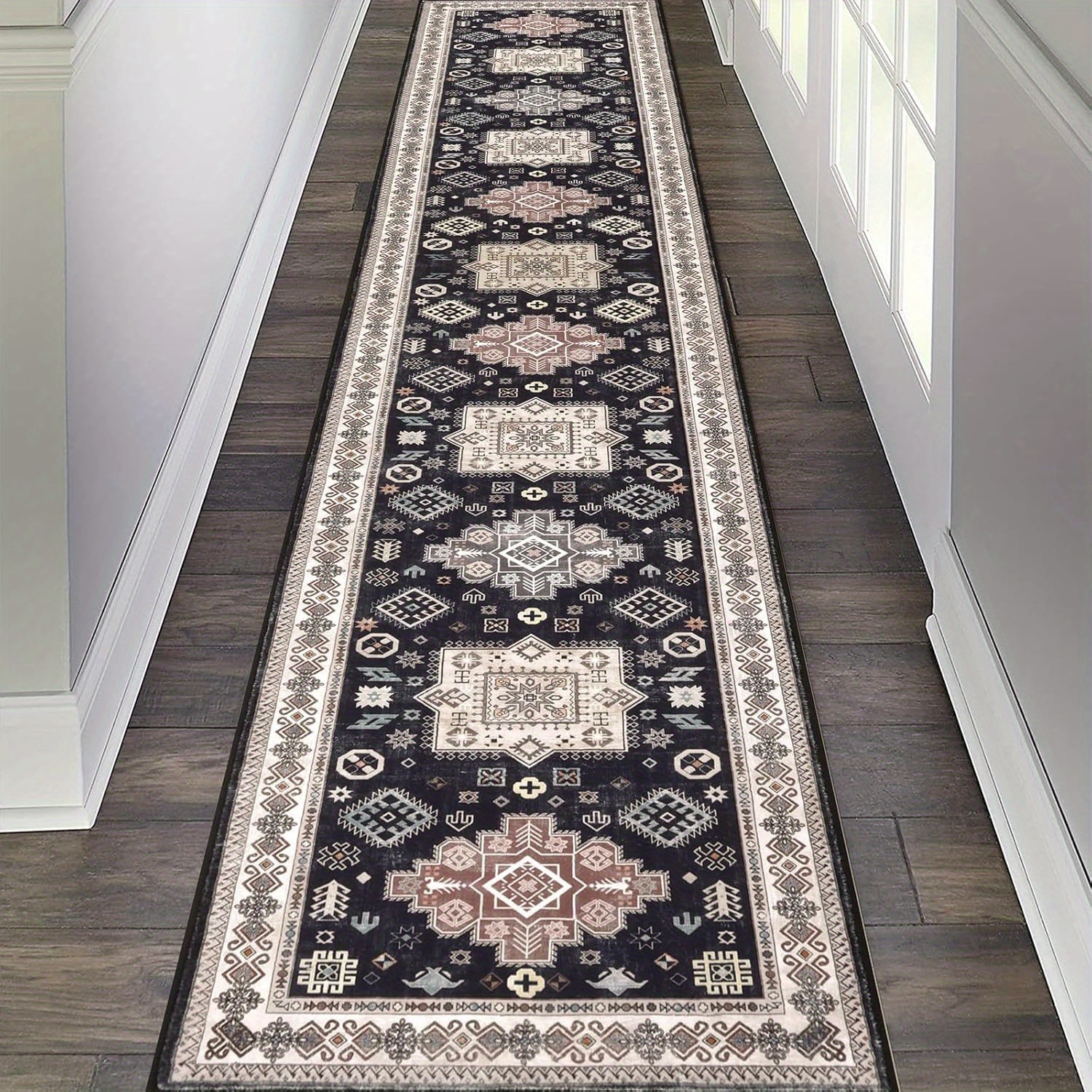 

Rug Low- Rug, Distressed Carpet, Hallway Mat Non-shedding, Entryway Foyer Area Rug