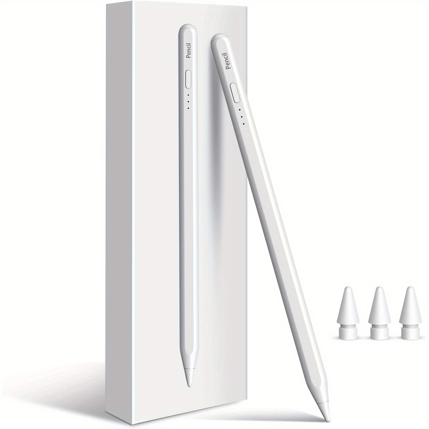 Apple Pencil 2nd Gen for iPad 9th/10th Gen, iPad Pro 11/12.9, Air 3-5, Mini 5/6 - 10-Min Fast Charge, Palm Rejection & Tilt Sensitivity Stylus Pen with USB Charging, Tool | Streamlined Accessory | Smooth Functionality, Pencil for iPad