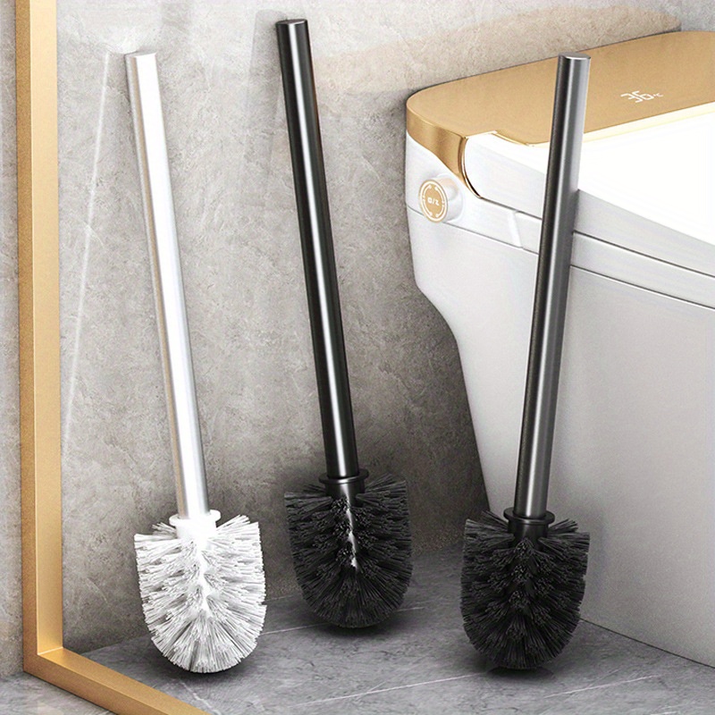 

Aluminum Set Replaceable , -mounted Bathroom Cleaning Brushes For Household Use No - Uncharged