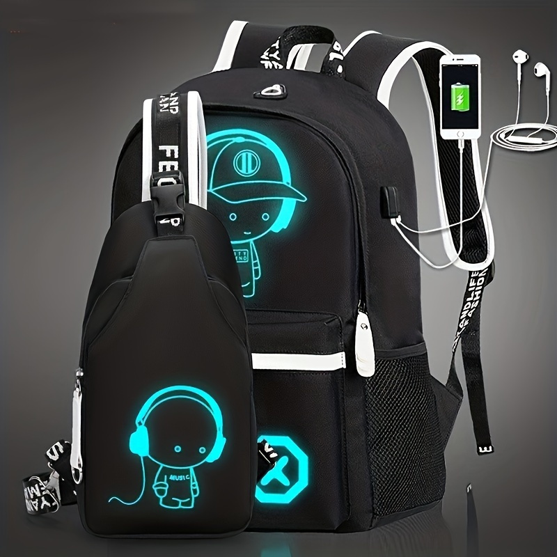 

2pcs Set , Crossbody Bag, Bag, - No Rechargeable Battery Needed