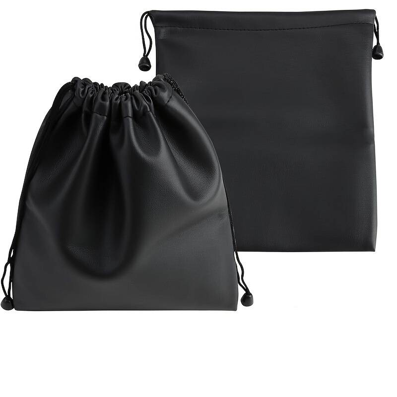 premium   drawstring earphone headset storage bag protective carrying case 0